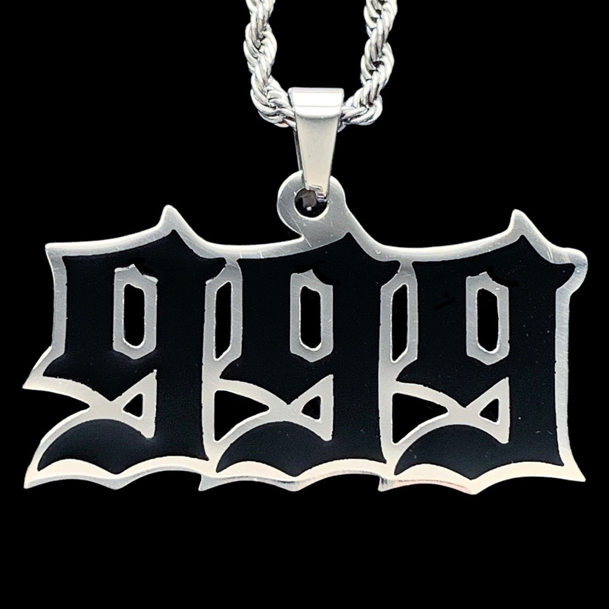 Black 'Royal 9' Necklace – Legends Never Die Jewelry™