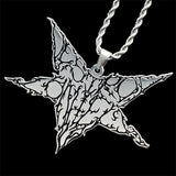 Black 'DL Star' Necklace