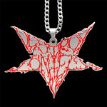 Red 'DL Star' Necklace