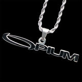 Black 'Opium' Necklace