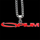 Red 'Opium' Necklace