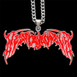 Red 'Destroy Lonely' Necklace