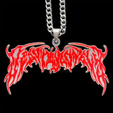 Red 'Destroy Lonely' Necklace