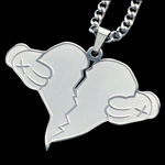 Etched 'Heartbreak' Necklace