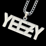 Etched 'YEEƵY' Necklace