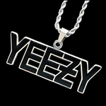 Black 'YEEƵY' Necklace