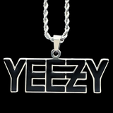 Black 'YEEƵY' Necklace