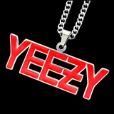 Red 'YEEƵY' Necklace