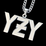 Etched 'YƵY' Necklace