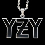 Black 'YƵY' Necklace