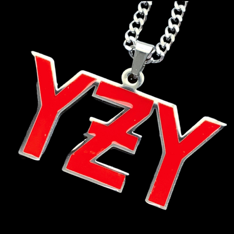 Red 'YƵY' Necklace