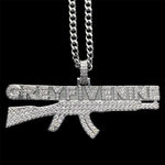 Iced 'G59 AK' Necklace