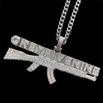 Iced 'G59 AK' Necklace