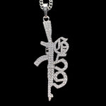 Iced 'G59 Rifle' Necklace