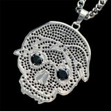 Iced Black 'G59 Skull' Necklace