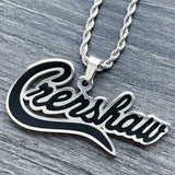 Black 'Crenshaw' Necklace