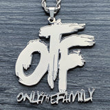 Etched 'OTF' Necklace