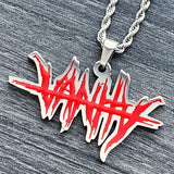 Red 'No Vanity' Necklace