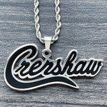 Black 'Crenshaw' Necklace