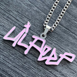 Pink 'Peep' Necklace