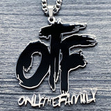 Black 'OTF' Necklace