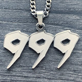 'Triple 9' Necklace