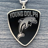 Black 'Young Dolph' Necklace