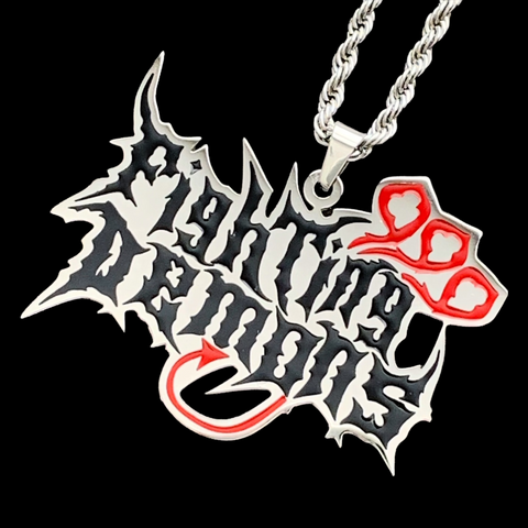 'Fighting Demons' Necklace