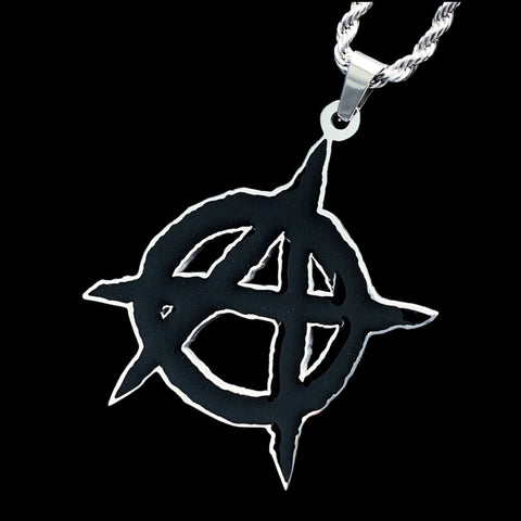 Black 'Anarchy' Necklace