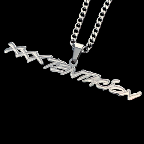 Etched 'XXXTENTACION' Necklace