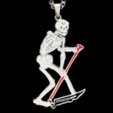 White 'Skeleton' Necklace